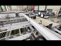 Macchine di incollaggio automatiche pieghevoli a doppio pezzo