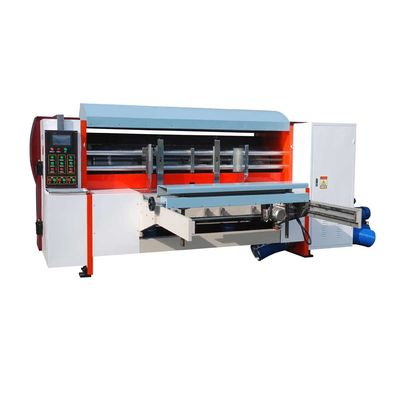 Qualità  Automatic Rotary Die Cutting Machine with Lead Edge Auto Feeder for 1400x2400mm Corrugated Carton Die Cutter Fabbrica