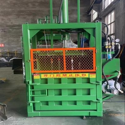 qualità  Single Cylinder Waste Paper Baler Packer Wrapping Machine ISO CE Fabbrica