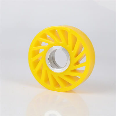 qualità  Custom Polyurethane Sun Wheel for Corrugated Box Machinery with High Wear Resistance and Reduced Flute Deformation Fabbrica