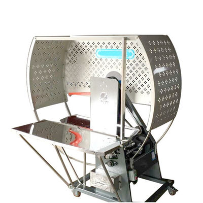 Qualità  Durable 1200mm Semi-Automatic Mechanical Control Carton Box Strapping Machine for Stable Carton Strapping Fabbrica