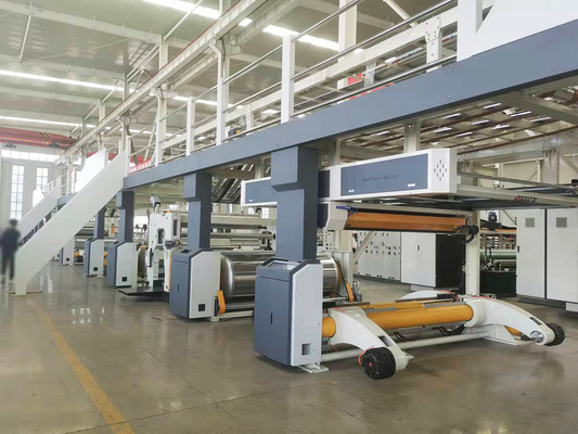 3 strati del cartone ondulato della linea di produzione completamente automatica alta velocità