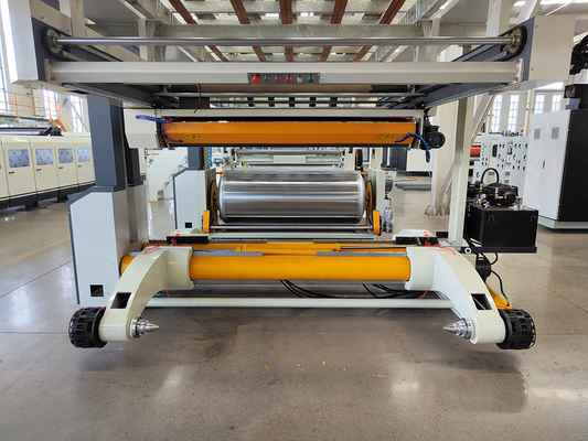 Linea di produzione ondulata del cartone del rullo di cinque strati 150m/Min ad alta velocità