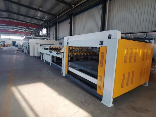 Linea di produzione a parete semplice del cartone ondulato di 2 pieghe 440v automatico