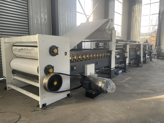 Linea di produzione di cartone ondulato completamente automatica Macchine per scatole di cartone