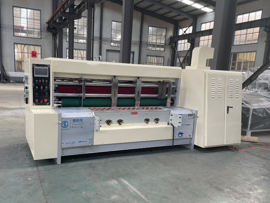 Macchina fustellatrice rotativa per cartone ondulato con dimensioni 1600x2800mm, impilatore automatico ad alta velocità e telaio in ghisa grigia HT250