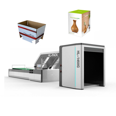 macchina di laminazione 1300mm Max Feeding Size del cartone 12KwCorrugated