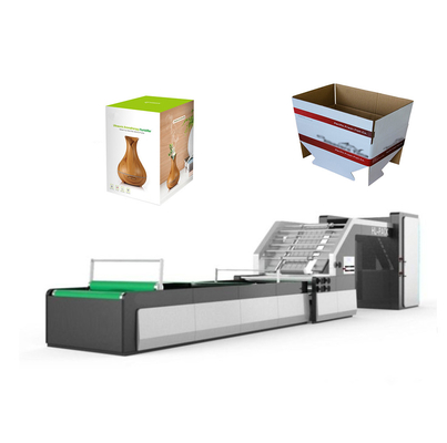 macchina 6mm Max Thickness del laminatore della flauto di 350mm Min Sheet Size Box Cardboard