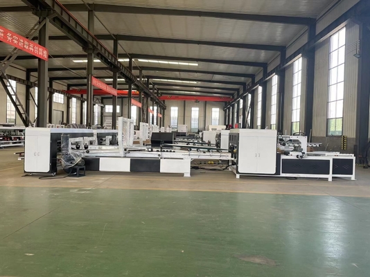 Macchina per incollare la cartella automatica della scatola ondulata per scatola di cartone