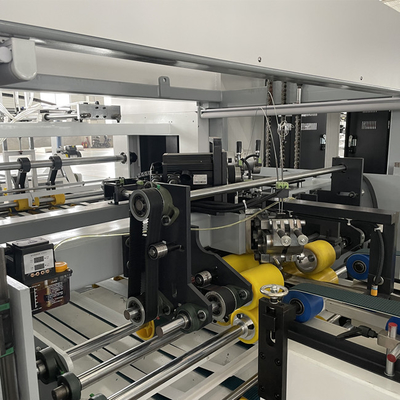 cucitrice automatica di Gluer della cartella di 600x900mm per 0.1-2mm 2.5KW di carta