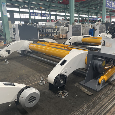 Supporto di rotolo di mulino idraulico per la linea di produzione del cartone ondulato 1400mm