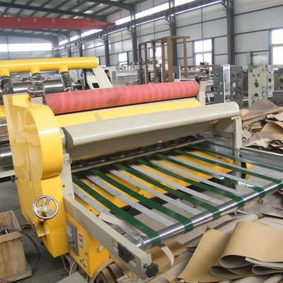 Taglierina meccanica per la linea di produzione del cartone ondulato quattro coltelli