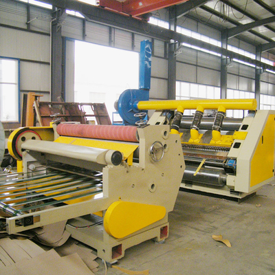 Taglierina meccanica per la linea di produzione del cartone ondulato quattro coltelli