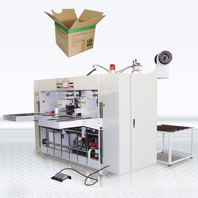 Macchina da cucire semiautomatica doppia servo ad alta velocità 600 chiodi/min per scatola di cartone