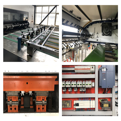 Macchina fustellatrice di cartone ondulato a cordonatura piatta pressata automatica