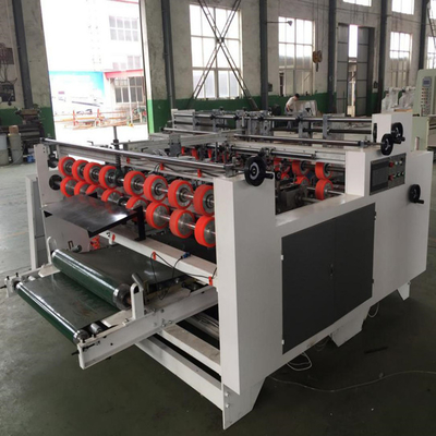alta velocità di 2000mm 2 pezzi del cartone della cartella di Gluer della macchina dell'auto ondulata dei semi
