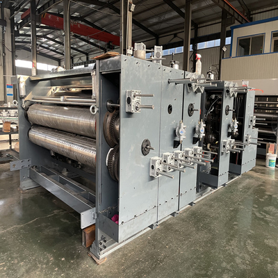 Stampante ondulata ad alta velocità 150m/Min di Flexo del cartone