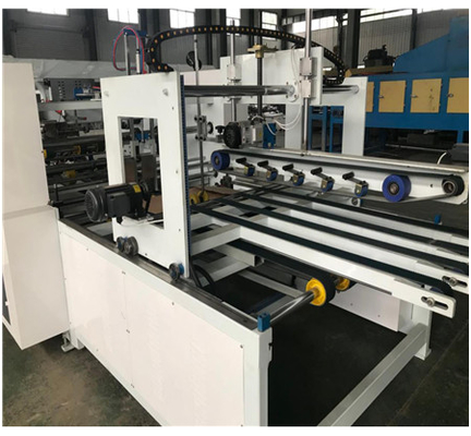 Macchina per cucire cartoni corrugati ad alta velocità completamente automatica