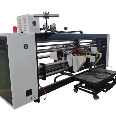 Macchina d'inchiodamento di cucitura industriale del doppio cartone ondulato automatico del pezzo dei semi grande
