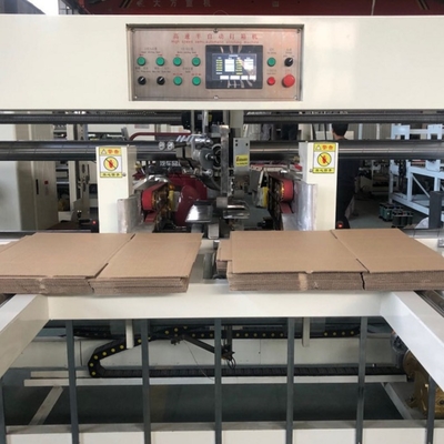 Macchina di cucitura del doppio del pezzo contenitore di cartone utilizzata per il cartone ondulato