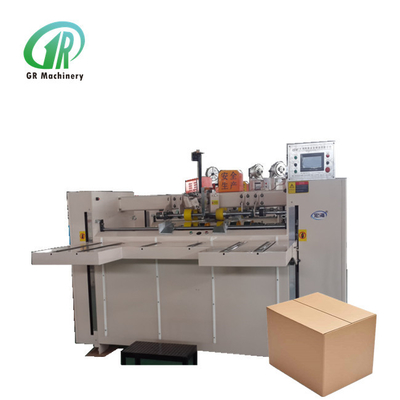 6HP Semiauto ha ondulato la macchina di cucitura del contenitore di cartone 400 pezzi al minuto