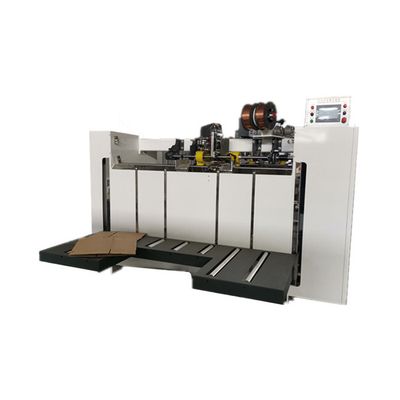 La scatola di cartone automatica dei semi ha ondulato la macchina di cucitura 60pcs/min