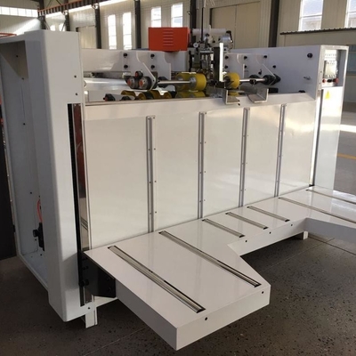 Semiauto ha ondulato il cartone che rende a macchina la scatola ondulata macchina automatica