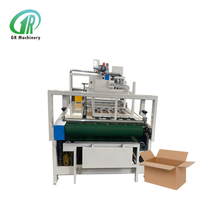 macchina di Gluer della cartella di 340mm Min Paper Width Corrugated Carton