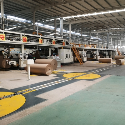 Macchina di carta 60mx10mx4m del doppio Facer di produzione del cartone ondulato