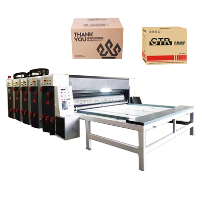 Fabbricazione ondulata del cartone del contenitore di pizza della stampatrice di Flexo del cartone del CE