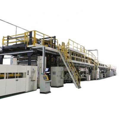 Linea di produzione del cartone ondulato di larghezza di 5 strati 1.8m potere calorifico 45kw
