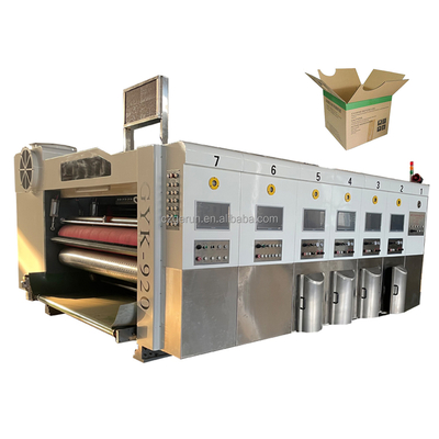 Flexo ha ondulato la linea di Gluer del popolare di Slotter Die Cutter stampatrice/della macchina