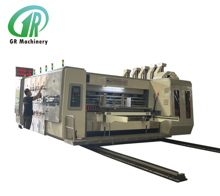 Linea di produzione del cartone ondulato di 3 strati controllo del Plc per spessore di carta di 2-6mm