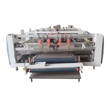 Semi-automatico doppi pezzi cartone ondulato Folder Gluer 220v