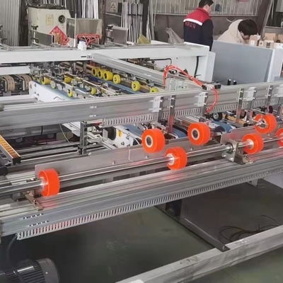 Cartella del contenitore di cartone e macchina ondulate automatiche di Gluer