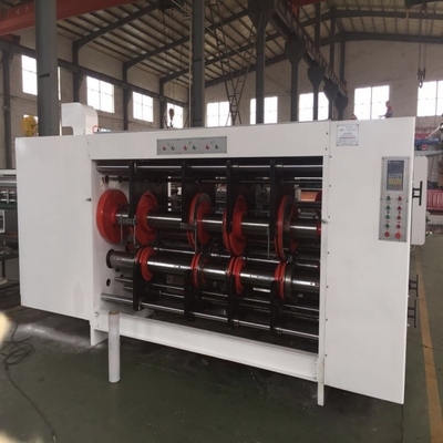 2000 mm Efficiente rotante corrugato slotter macchina alta precisione di alimentazione carta
