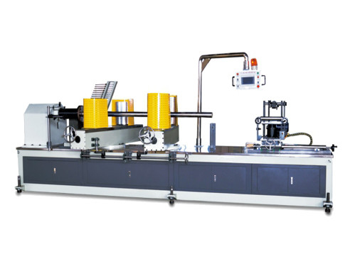 Tz-100 quattro teste Cnc tubo di carta macchina di produzione single coltello