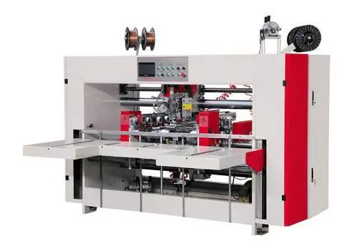Macchine semiautomatiche per cucire scatole di cartone per graffeggiare scatole di carta ondulata