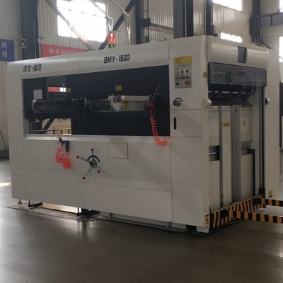 BMY-1500 Semi-Automatica Maturazione Taglio E Creatura Macchina alimentazione manuale per la realizzazione di scatola di colore