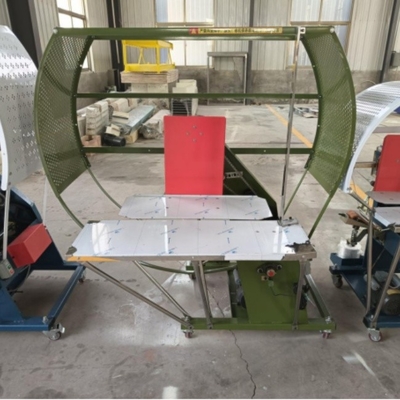Macchina di rilegatura manuale di scatole di cartone a fascia singola o a fascia doppia