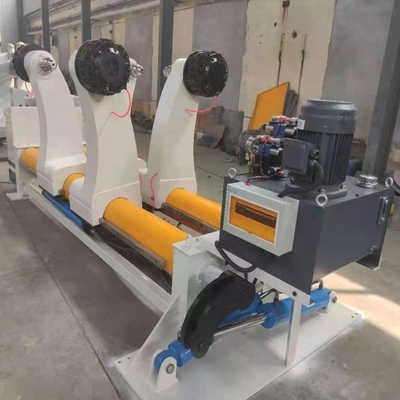Sosta per rotolatori di tipo completamente idraulico 1400 mm, con due carrelli e due binari