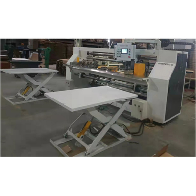 Modello 4600 Macchina di incollaggio a doppio pezzo di tipo 6 servo corrugata a cartone pieghevole