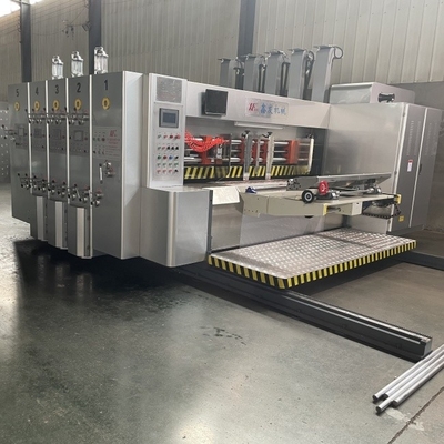 Alte velocità del piombo bordo alimentatore Flesso automatica stampante Slotter Die Cutter cartone ondulato scatola