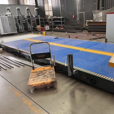Convogliatori a cinture modulari per il trasporto di linee di produzione di cartone ondulato