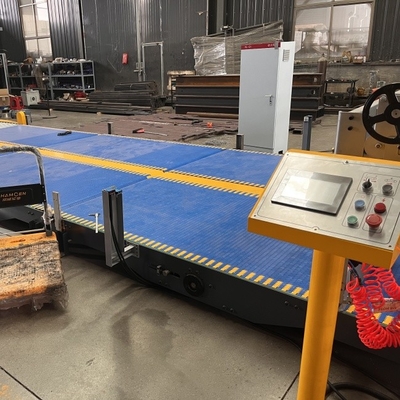 Convogliatore a cinghia modulare per linea di produzione di cartone ondulato PP PE POM Blu