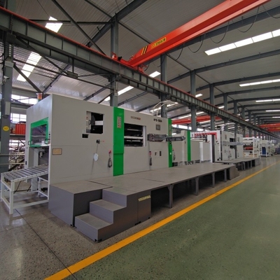 11kw Flat Die Cutting Machine per la produzione di 4500 fogli all'ora