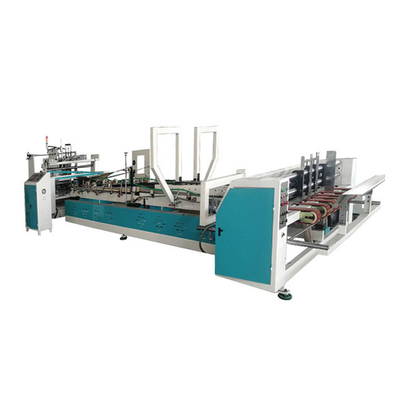 GERUN Cardboard corrugato cartone Folder Gluer Machine linea di produzione