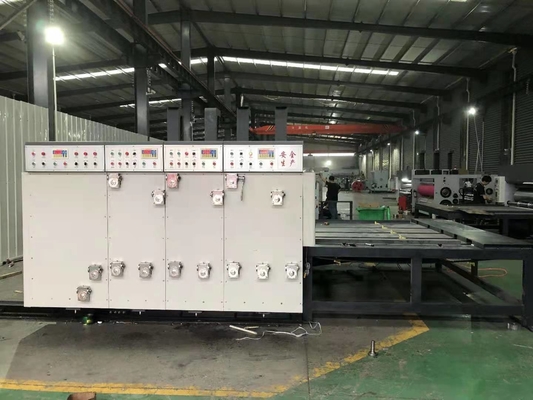 Alimentatore ondulato flessografico della catena della stampatrice di Flexo del cartone di 50HZ Digital
