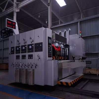 Macchina automatica fustellatrice scanalatrice per stampa flexo 2800 per scatole di cartone