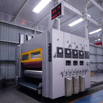 Macchina automatica fustellatrice scanalatrice per stampa flexo 2800 per scatole di cartone